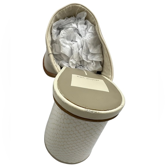 DOLCE VITA Parez Mules Cream Leather - Picture 11 of 13